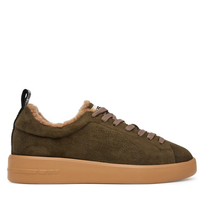 Sneakersy Coccinelle 4 VKE 24 01 01 Zielony ciemny - kobiece
