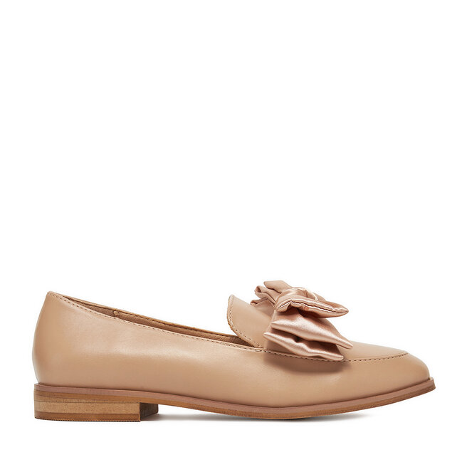 Loafersy DeeZee HY20232-2 Beżowy - kobiece