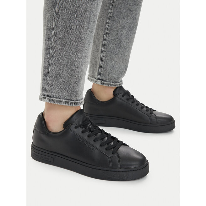 Sneakersy Armani Exchange XM000141 AF11912 UC001 Czarny - męskie