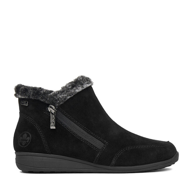 Botki Rieker CEO-47256-00 Czarny - kobiece