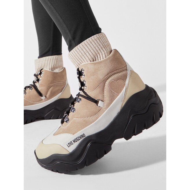 Sneakersy LOVE MOSCHINO JA15754G0HIP412A Kolorowy - kobiece