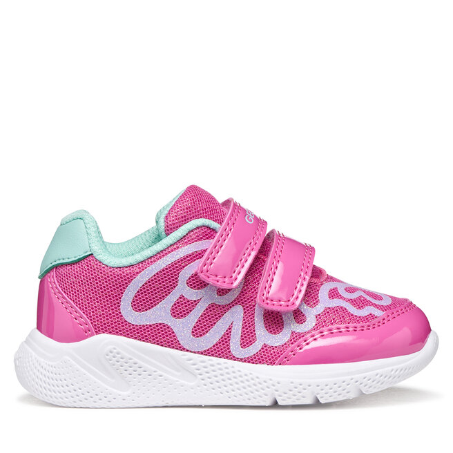 Sneakersy Geox B Sprintye Girl B654TA 0GNHH C8471 M Różowy - dziewczęce