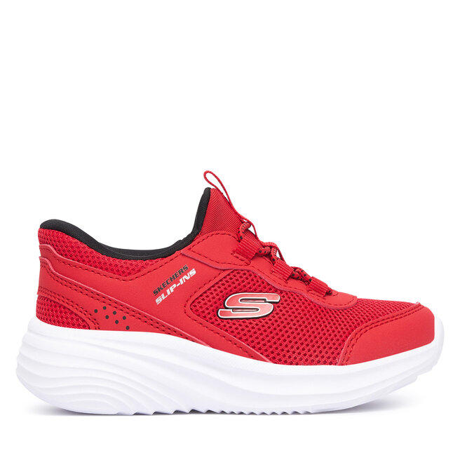 Sneakersy Skechers Slip-ins: Bounder Pro 404208N/RED Czerwony - chłopięce