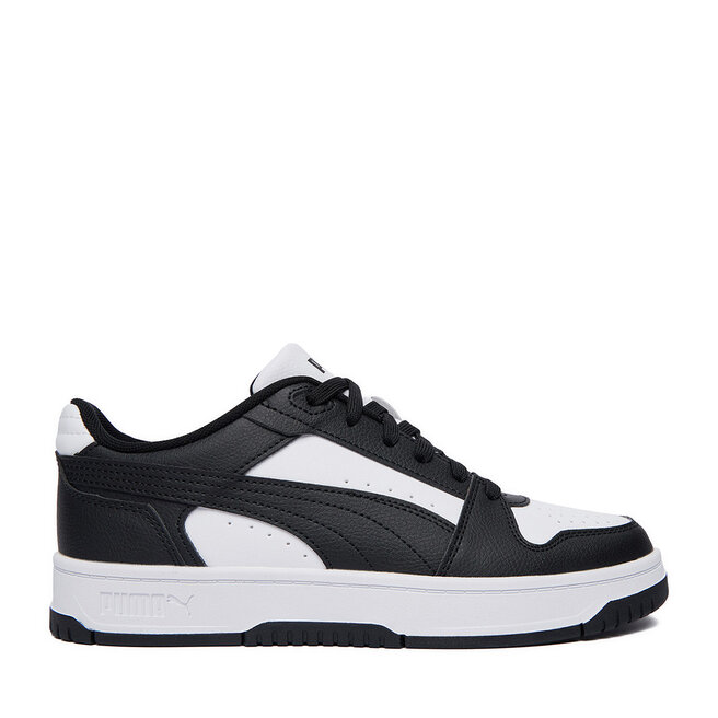 Sneakersy Puma WB-REBOUND SLAM LO JR 40829201 Czarny - chłopięce
