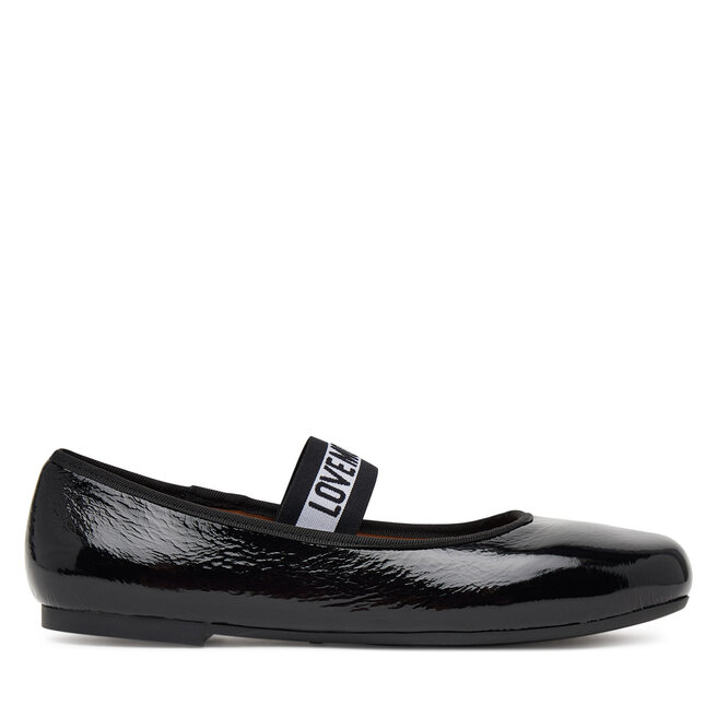 Baleriny LOVE MOSCHINO JA11071G1NII000041 Czarny -
