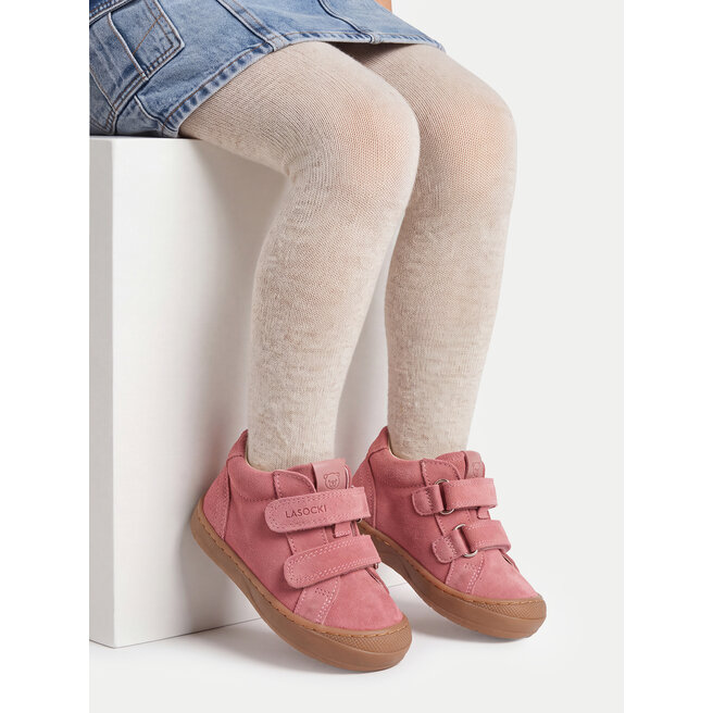 Półbuty Lasocki Kids CEO-CI12-3229-02(II)DZ Różowy - dziewczęce