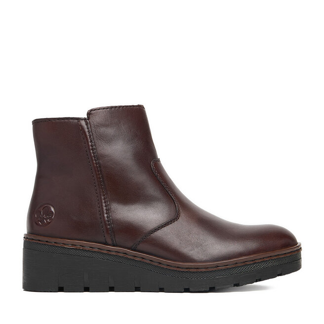 Botki Rieker CEO-X9165-27 Brązowy ciemny - kobiece