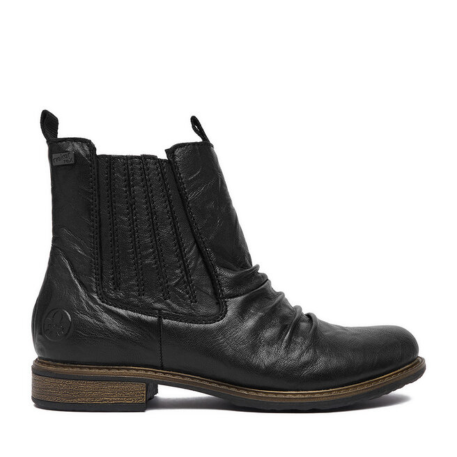 Botki Rieker CEO-74855-00 Czarny - kobiece