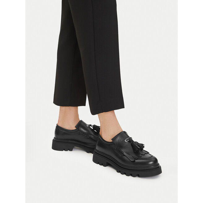 Loafersy Badura EO-ATHENA-01 Czarny - kobiece