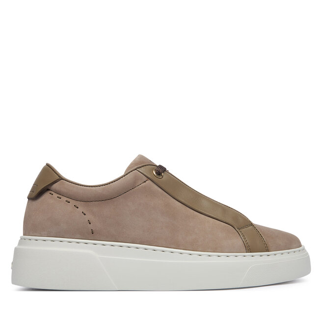 Sneakersy BOSS Gabry 50565826 Beżowy - kobiece