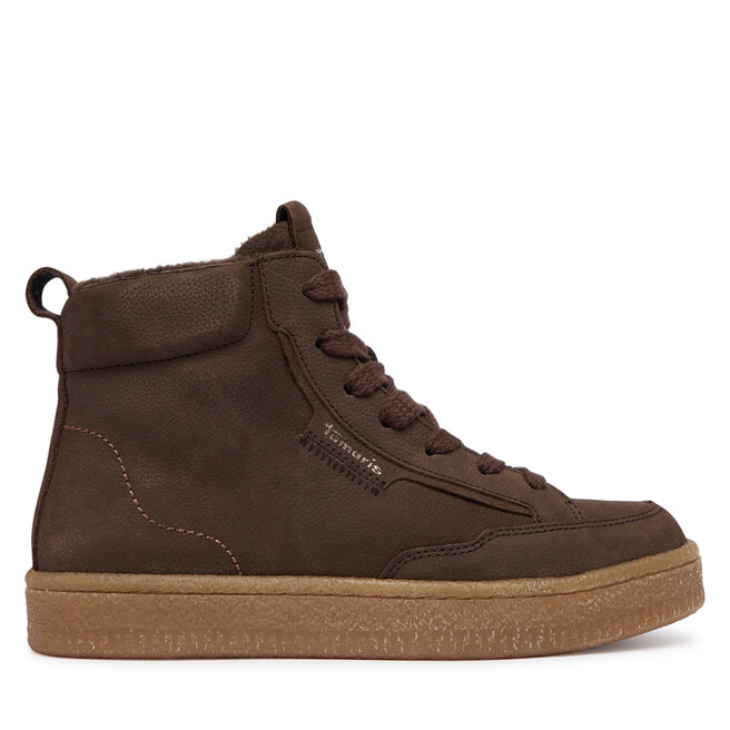 Sneakersy Tamaris 1-25203-45 Beżowy ciemny - kobiece