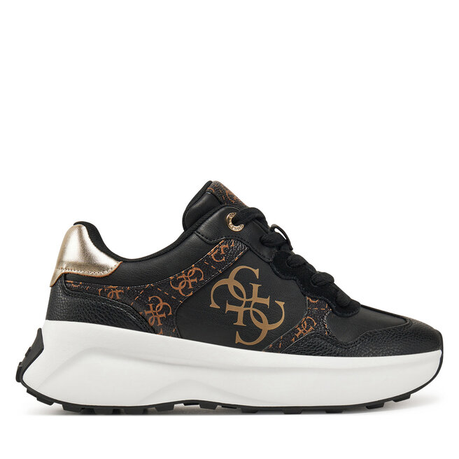 Sneakersy Guess FLPLUC FAL12 Czarny - kobiece