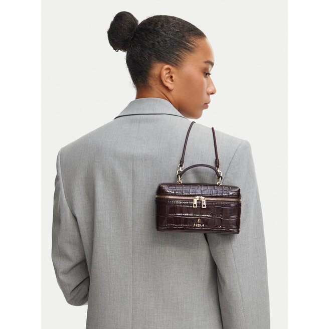 Torebka Furla Camelia Micro WE00625 BX4255 2460S Brązowy ciemny -