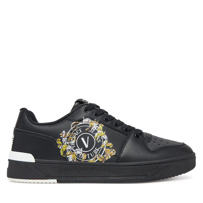 Sneakersy Versace Jeans Couture 78YA3SJ1 Czarny - męskie