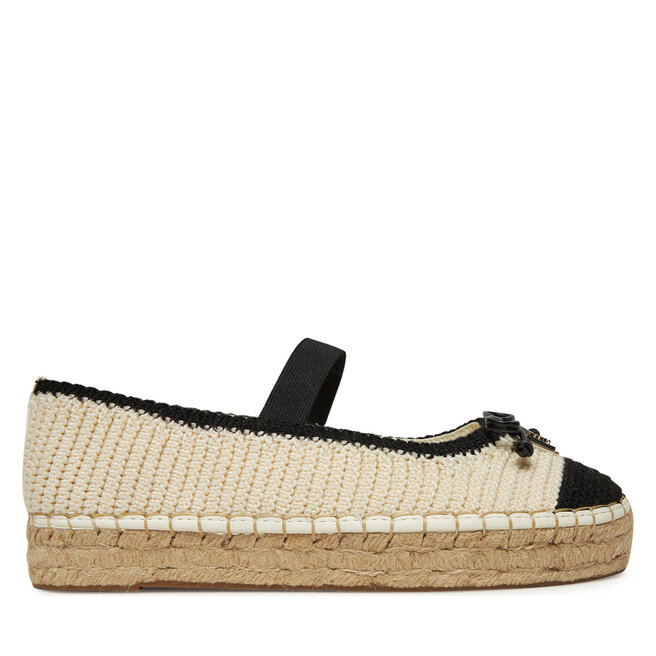 Espadryle Guess FLJJON FAB02 Écru - kobiece