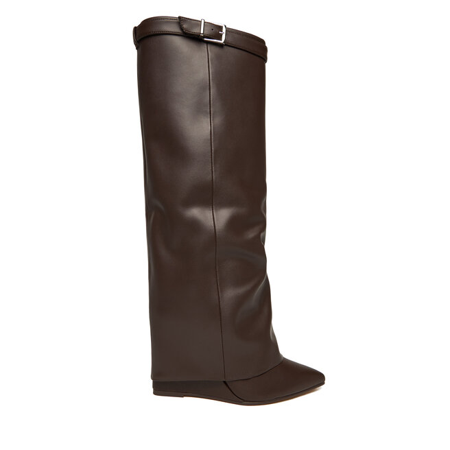 Kozaki Steve Madden Corenne SM11003418 Brązowy - kobiece