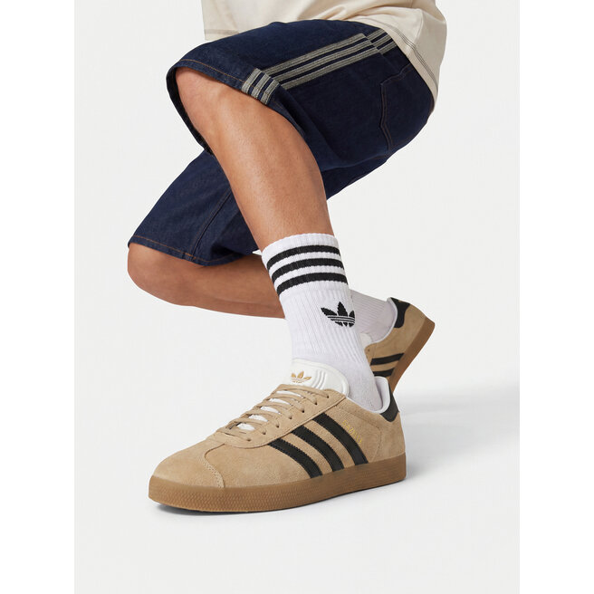Sneakersy adidas Gazelle IH9635 Beżowy - męskie