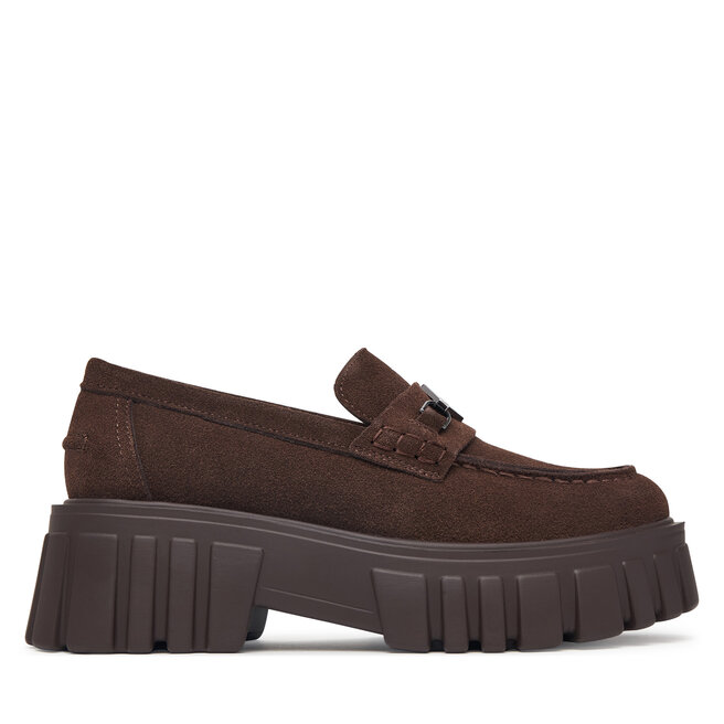 Loafersy REPLAY GWLB2 .000.C0203L Brązowy - kobiece