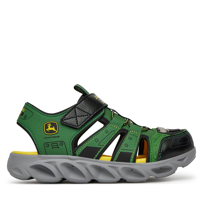 Sandały Skechers Hypno-Splash- 407070L/GNBK Zielony - chłopięce