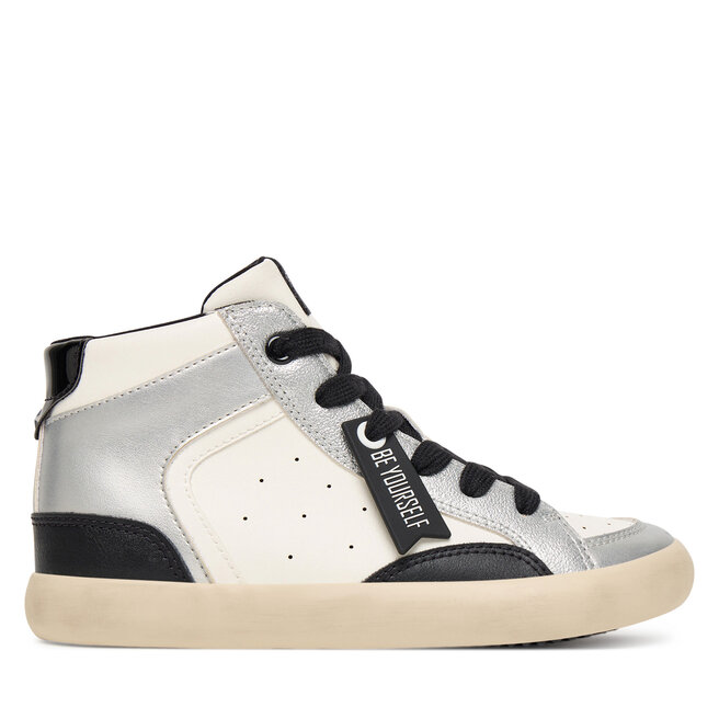 Sneakersy Geox J Gisli J564NA 054AJ C0459 S Biały - dziewczęce