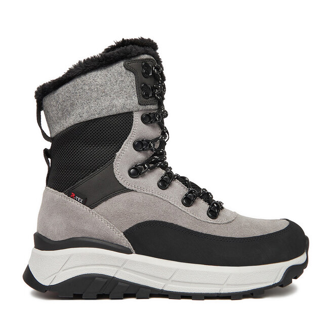 Trzewiki Rieker CEO-W0066-40 Szary - kobiece