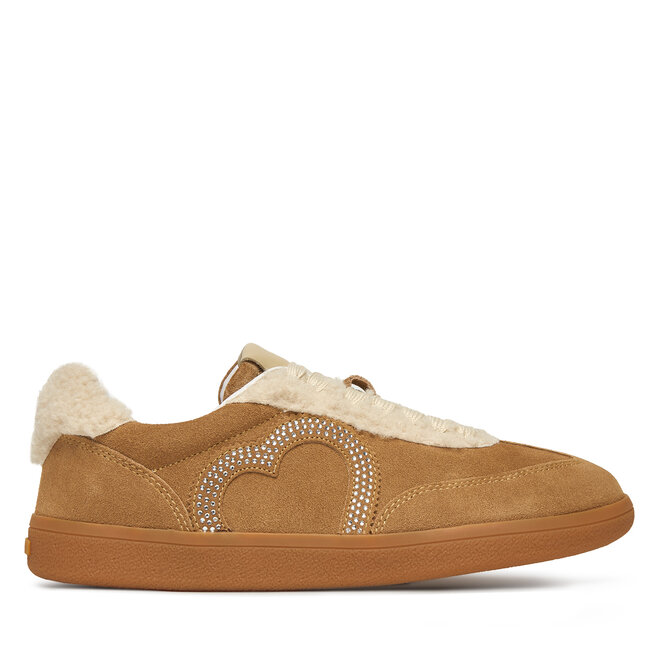 Sneakersy LOVE MOSCHINO JA15402G0NIGY104 Beżowy - kobiece