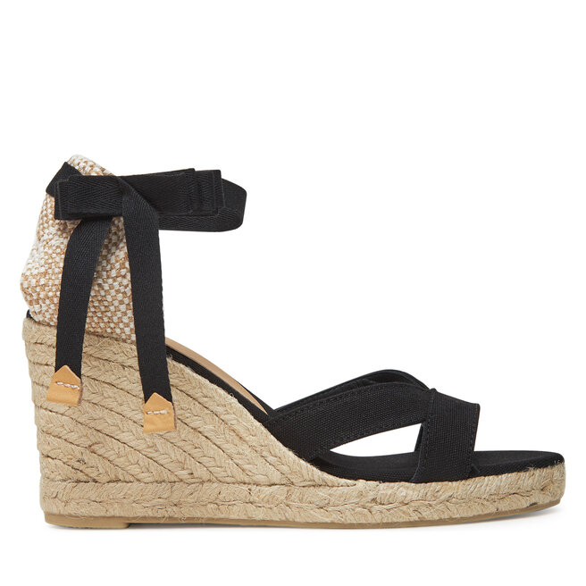 Espadryle Castañer Bailey 025676 Czarny - kobiece