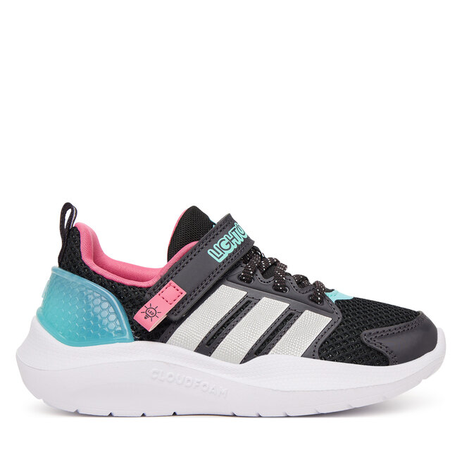 Sneakersy adidas Lightorama Runner Shoes Children KJ9713 Czarny - dziewczęce