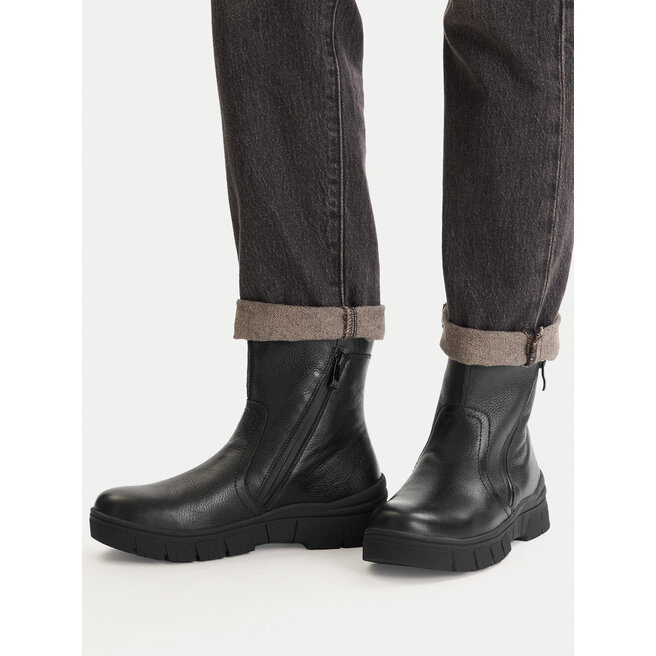 Botki Caprice 9-26437-41 Czarny - kobiece