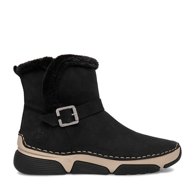 Botki Rieker CEO-45966-01 Czarny - kobiece