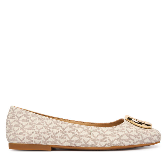 Baleriny MICHAEL Michael Kors Milan Flex Ballet 40F5MLFP1B Écru -