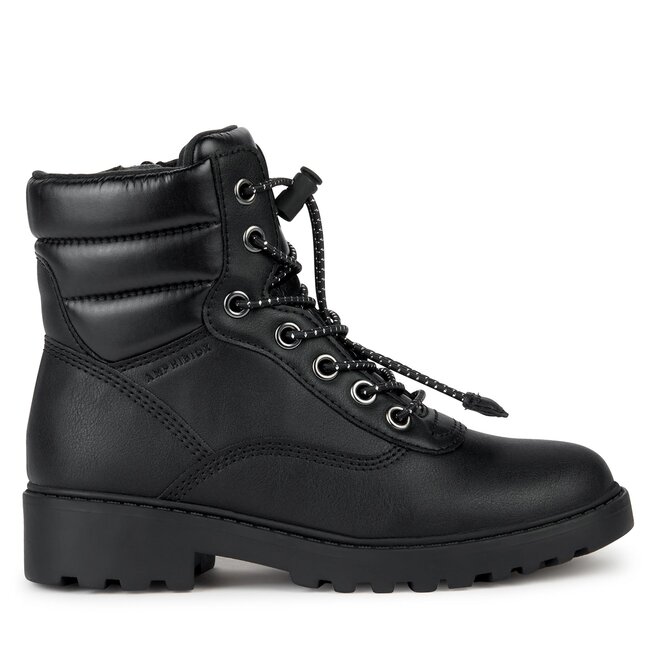 Trapery Geox J Casey Girl B Abx J367ZB 0BCLV C9999 S Czarny - dziewczęce