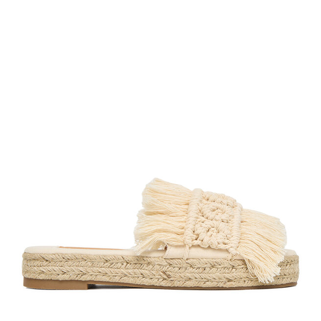 Espadryle DeeZee S294 Écru - kobiece
