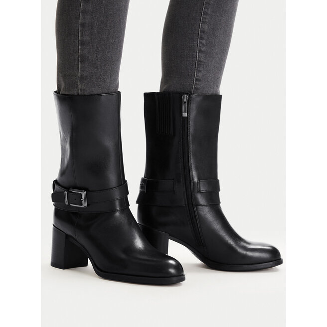 Botki Tamaris 1-25359-45 Czarny - kobiece