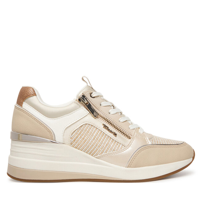 Sneakersy Tamaris 1-23703-41 Beżowy - kobiece