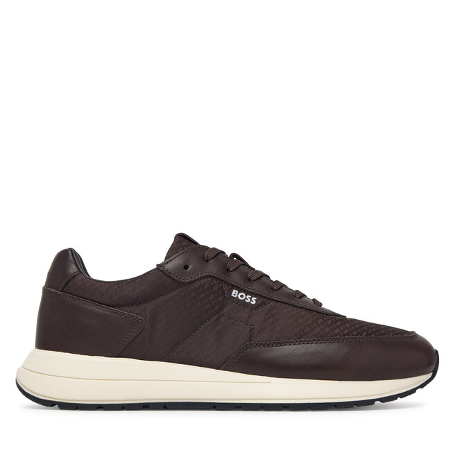 Sneakersy BOSS Vinston 50573572 Brązowy ciemny - męskie