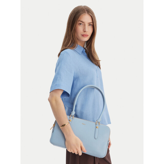 Torebka Furla Giulia M WB01871 BX0460 CN CDZ00 Błękitny -