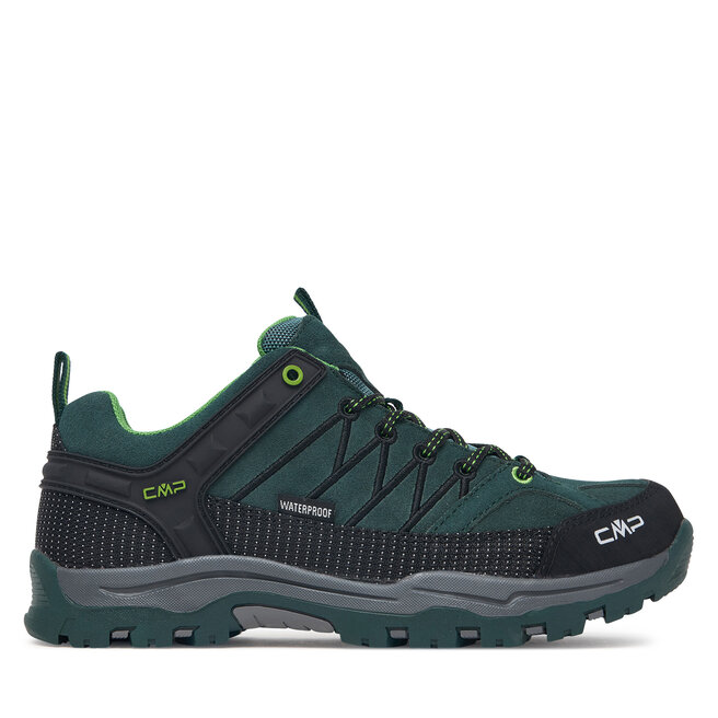 Trekkingi CMP Rigel Low Wp 3Q13244J Zielony ciemny - dziecięce