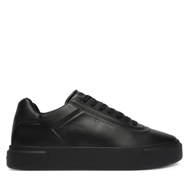 Sneakersy Calvin Klein Basket Cups Oxf Lup Hf Lth YM0YM01452 Czarny - męskie