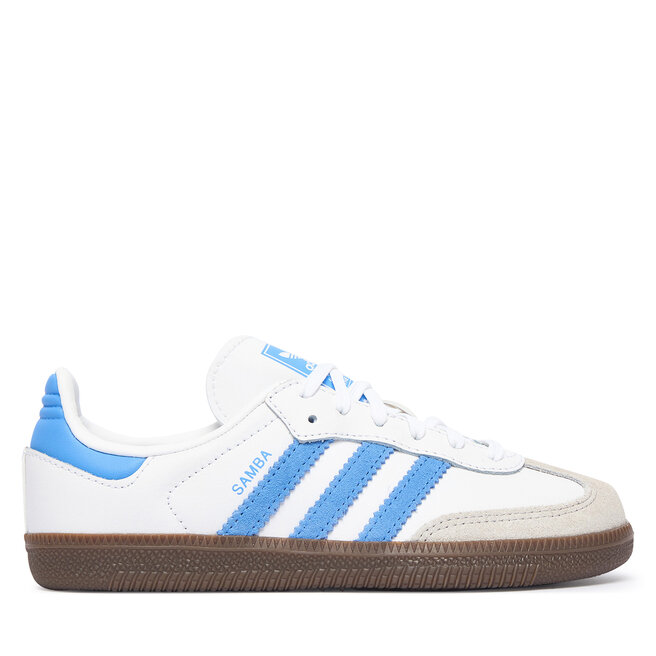 Sneakersy adidas Samba Og KZ8681 Biały - chłopięce