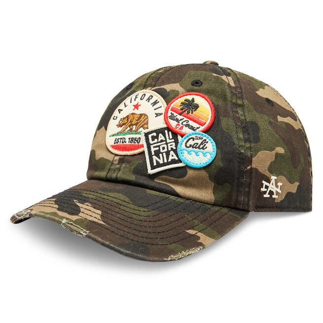 Czapka z daszkiem American Needle Iconic - CALI SMU705A-CALI Zielony -