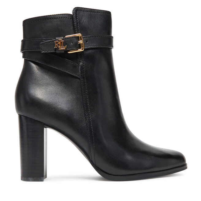Botki LAUREN RALPH LAUREN 802974474001 Czarny - kobiece