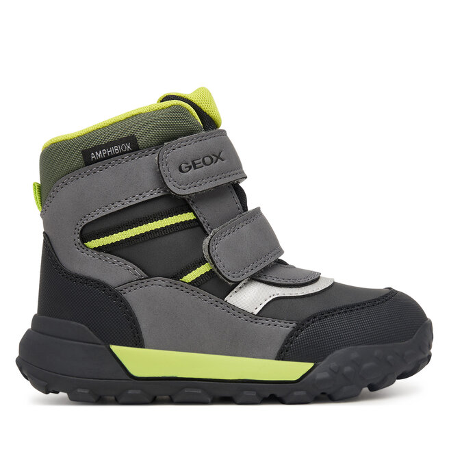 Śniegowce Geox B Trekkyup Boy B Abx B566LD 0MEBC C9299 S Czarny - chłopięce