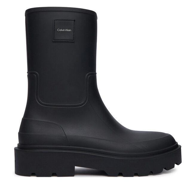 Kalosze Calvin Klein Combat Rain Boot HM0HM02243 Czarny - męskie