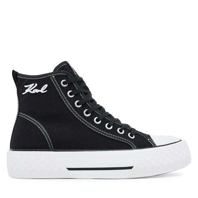Trampki KARL LAGERFELD KL60655 Czarny - kobiece