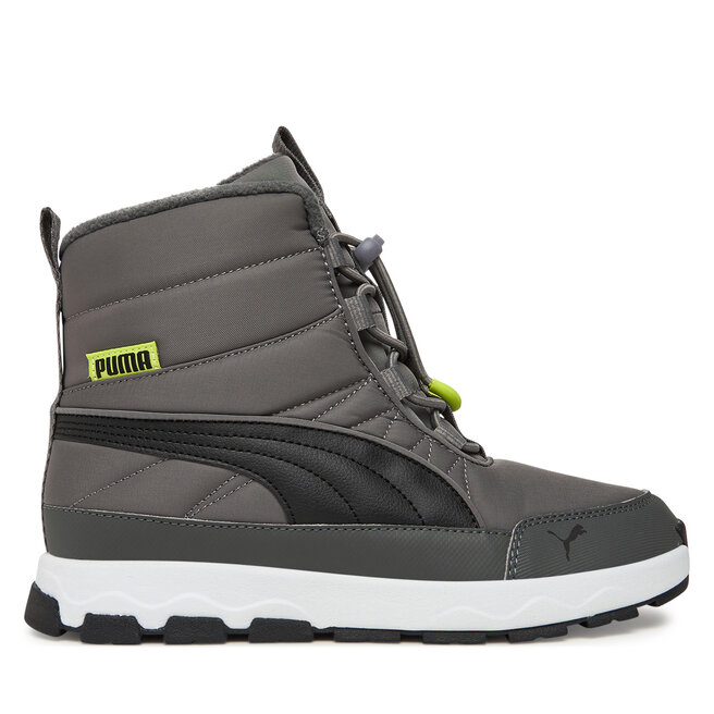 Śniegowce Puma Evolve Boot Jr 392644 08 Szary - chłopięce