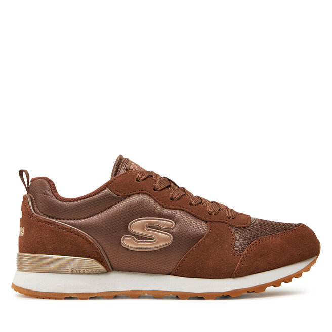Sneakersy Skechers 111/CHOC Brązowy - kobiece