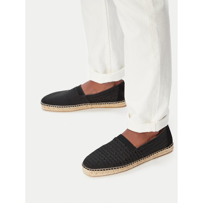 Espadryle Emporio Armani EM005853 AF25529 MC012 Czarny - męskie