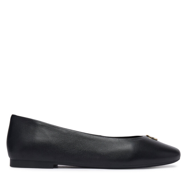 Baleriny Tommy Hilfiger Th Plate FW0FW09374 Czarny -