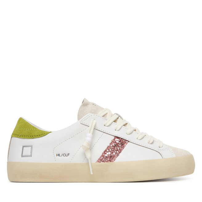 Sneakersy D.A.T.E. Hill Low W441-HL-CA Biały - kobiece
